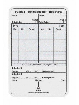 Varžybų įrašų kortelės...